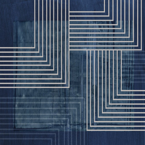 Beneath the Dark Blue Waves III by PI Studio (24 x 24)