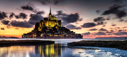 Mont Saint Michel by Ronin (24 x 10)