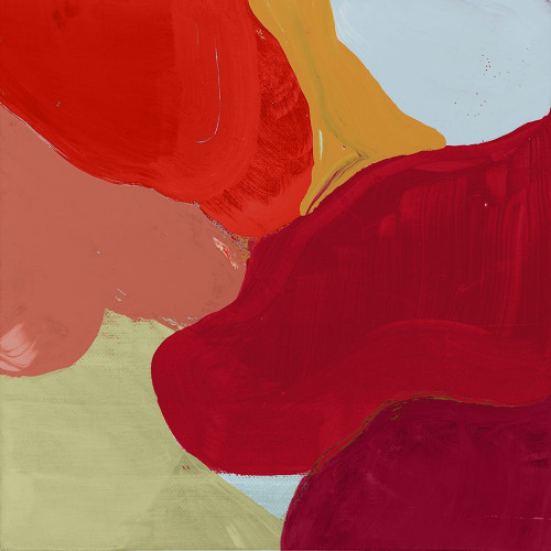 Red Clouds I by Cartissi (12 x 12)