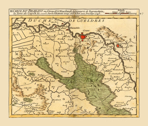 Brabant Province Netherlands - Robert 1748 by Robert (18 x 24)