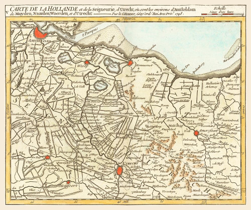 North Holland Province Netherlands - Robert 1748 by Robert (12 x 10)