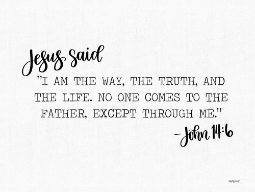 Jesus Said by Imperfect Dust (16 x 12)