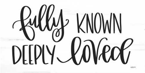 Fully Known-Deeply Loved by Imperfect Dust (24 x 12)