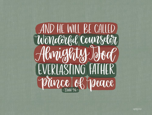 And He Will Be Called by Imperfect Dust (24 x 18)