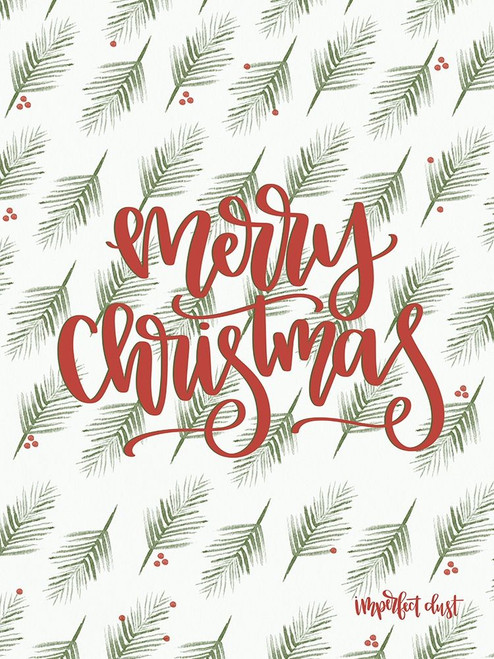 Merry Christmas by Imperfect Dust (18 x 24)