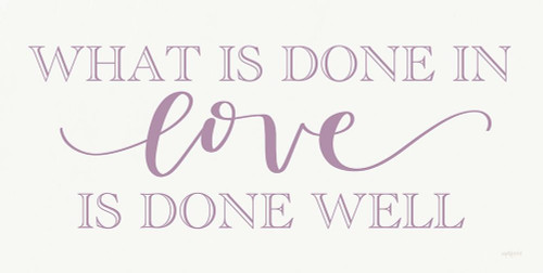 What is Done in Love by Imperfect Dust (24 x 12)