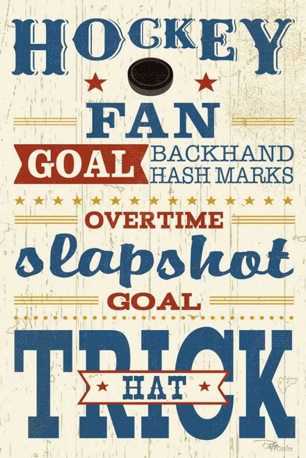 Sports Lovers V Red v2 by Pela Studio (18 x 24)