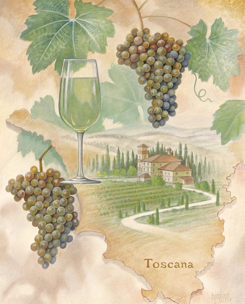Toscany White by Unknown (18 x 24)