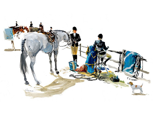 Sunday Show by Michael Paraskevas (24 x 18)