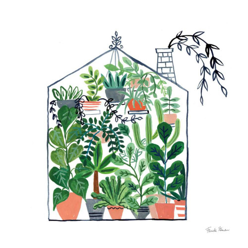 Greenhouse II by Chris Paschke (24 x 24)