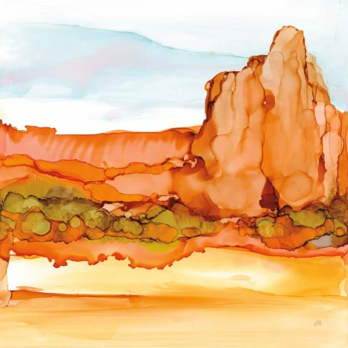 Desertscape VII by Chris Paschke (12 x 12)