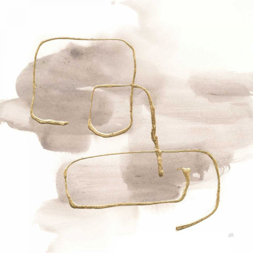 Warm Gray Gold I by Chris Paschke (24 x 24)