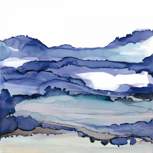 Bluescape II by Chris Paschke (24 x 24)