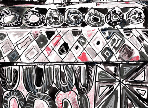 Many Levels II by Merri Pattinian (24 x 18)