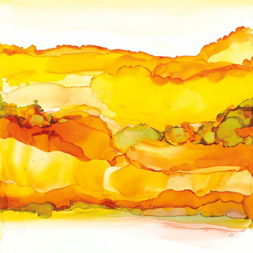 Yellowscape II by Chris Paschke (12 x 12)