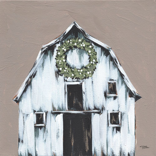 Joy Barn by Michele Norman (12 x 12)