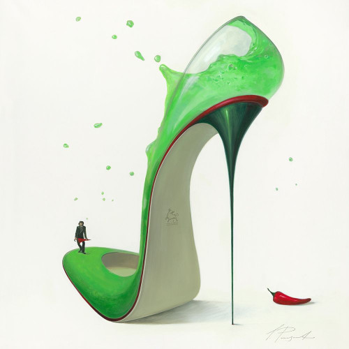 Hot Margarita by Inna Panasenko (12 x 12)