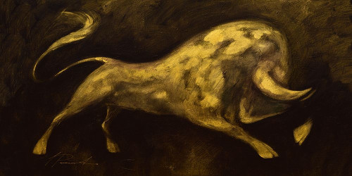 Minotaureus II by Inna Panasenko (24 x 12)