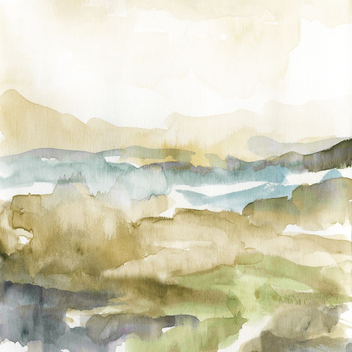 Spectrum Mountains by Nan (24 x 24)