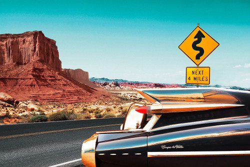 Coupe de Ville by Gasoline Images (24 x 18)