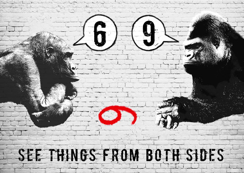 See things from both sides by Masterfunk Collective (24 x 18)