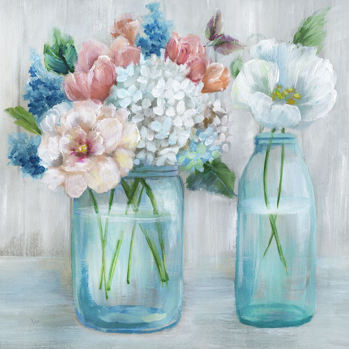 Country Bouquet by Nan (12 x 12)