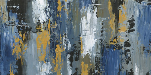 Abstract Play by Nan (24 x 12)
