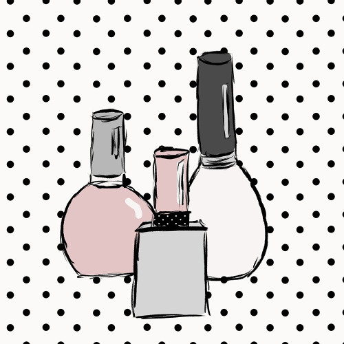 Nail Polish Dots by SD Graphics Studio (12 x 12)