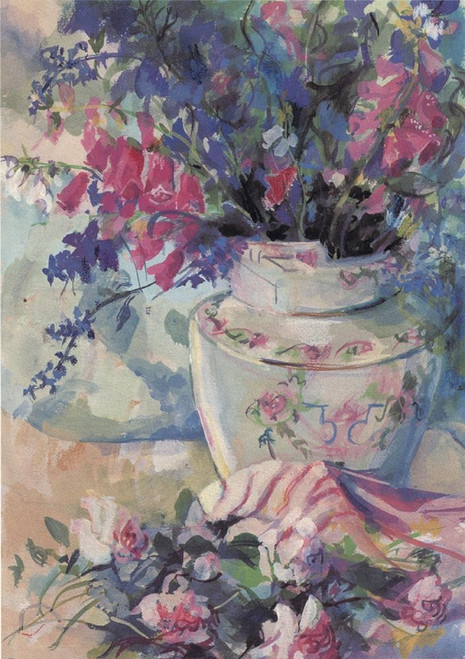 Floral Vase by Unknown (18 x 24)