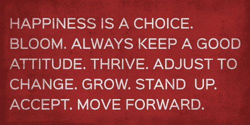 Happiness Is A Choice by SD Graphics Studio (24 x 12)