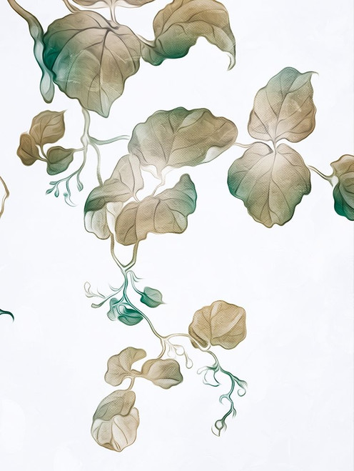 Windy Autumn Leaves 2 by Milli Villa (18 x 24)