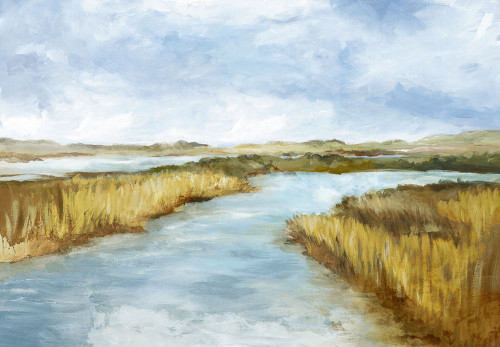 Distance Marshland by Eva Watts (24 x 18)