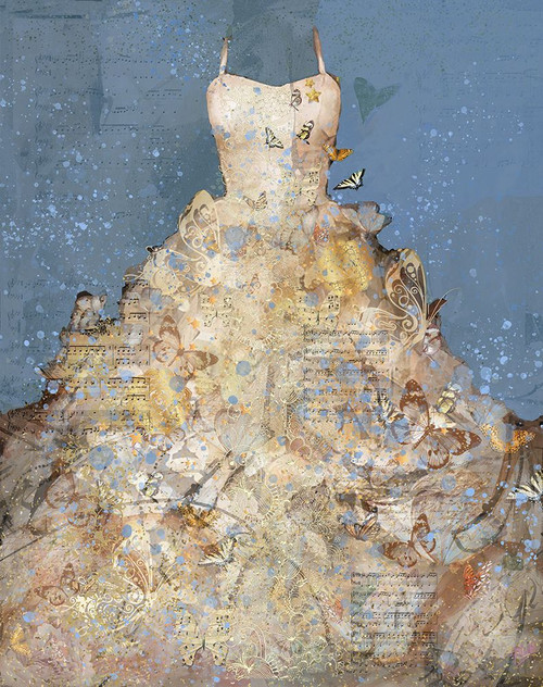 Butterfly Dress VI by Marta Wiley (18 x 24)