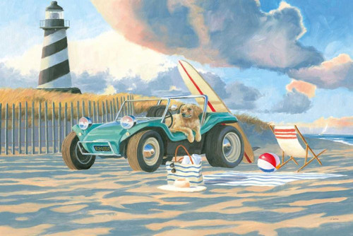 Beach Ride IV by James Wiens (24 x 18)