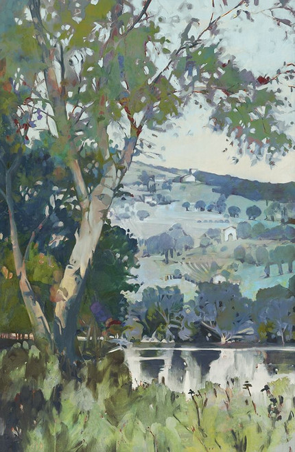 Lemon Landscape I by Susan Wilde (18 x 24)