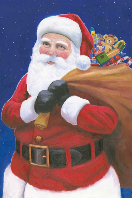 James Santa by James Wiens (18 x 24)