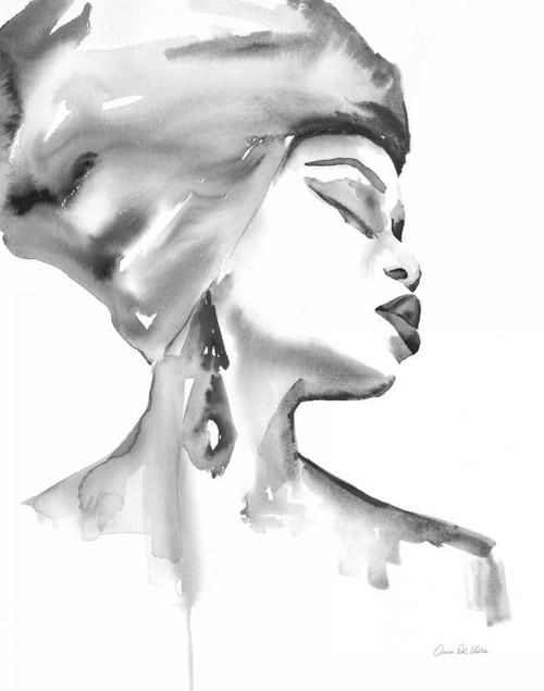 Woman III BW by Aimee Del Valle (18 x 24)