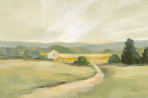 Sage Hills Barn Crop by Silvia Vassileva (24 x 18)