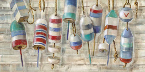 Summer Buoys by Silvia Vassileva (24 x 12)