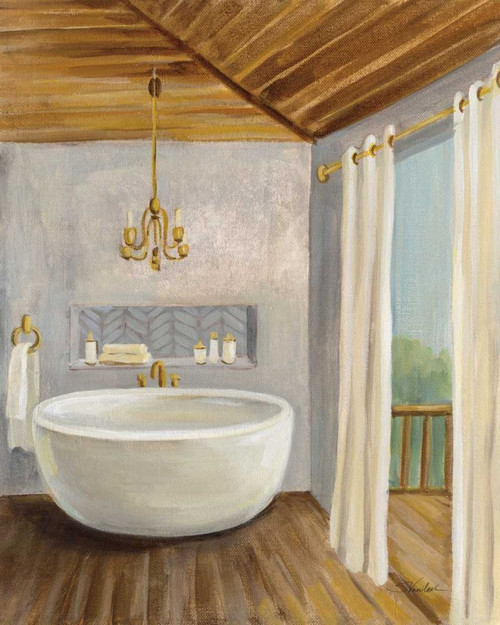 Attic Bathroom II by Silvia Vassileva (18 x 24)