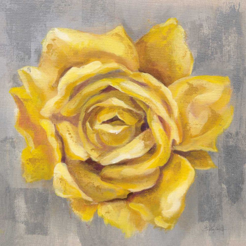 Yellow Roses II by Silvia Vassileva (12 x 12)