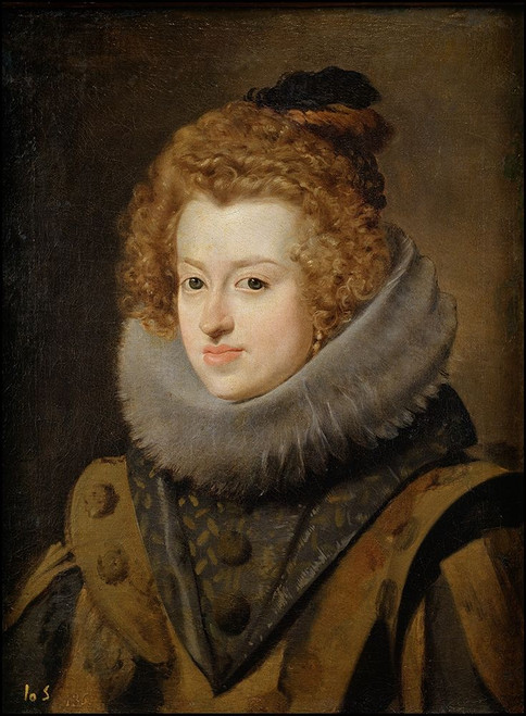 Portrait of Maria Anna by Diego Valazquez (18 x 24)