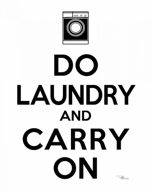 Laundry On I BW by Pela Studio (18 x 24)