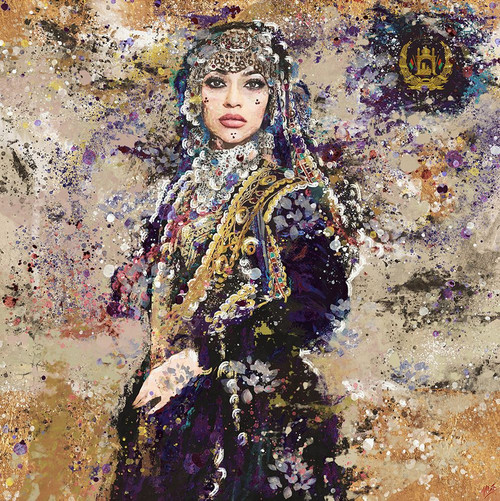 Afganistan VI by Marta Wiley (12 x 12)