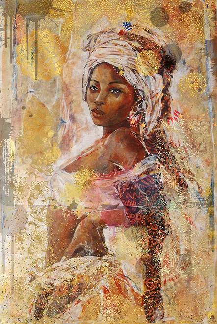African Light V by Marta Wiley (15 x 24)