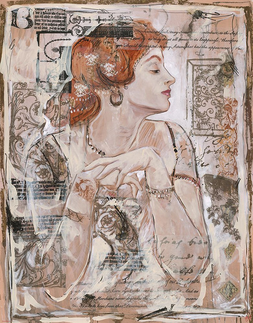 Vintage Doll II by Marta Wiley (19 x 24)