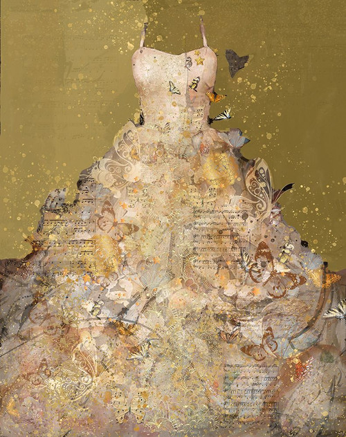 Butterfly Dress VIII by Marta Wiley (18 x 24)