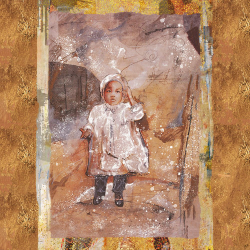 Little African Girl III by Marta Wiley (12 x 12)