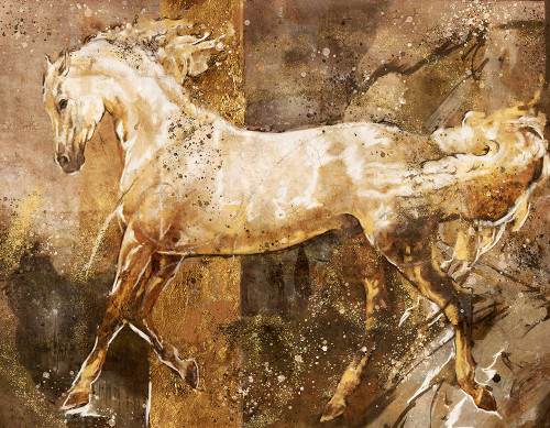 Fibonacci White by Marta Wiley (24 x 18)