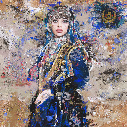 Afganistan I by Marta Wiley (12 x 12)